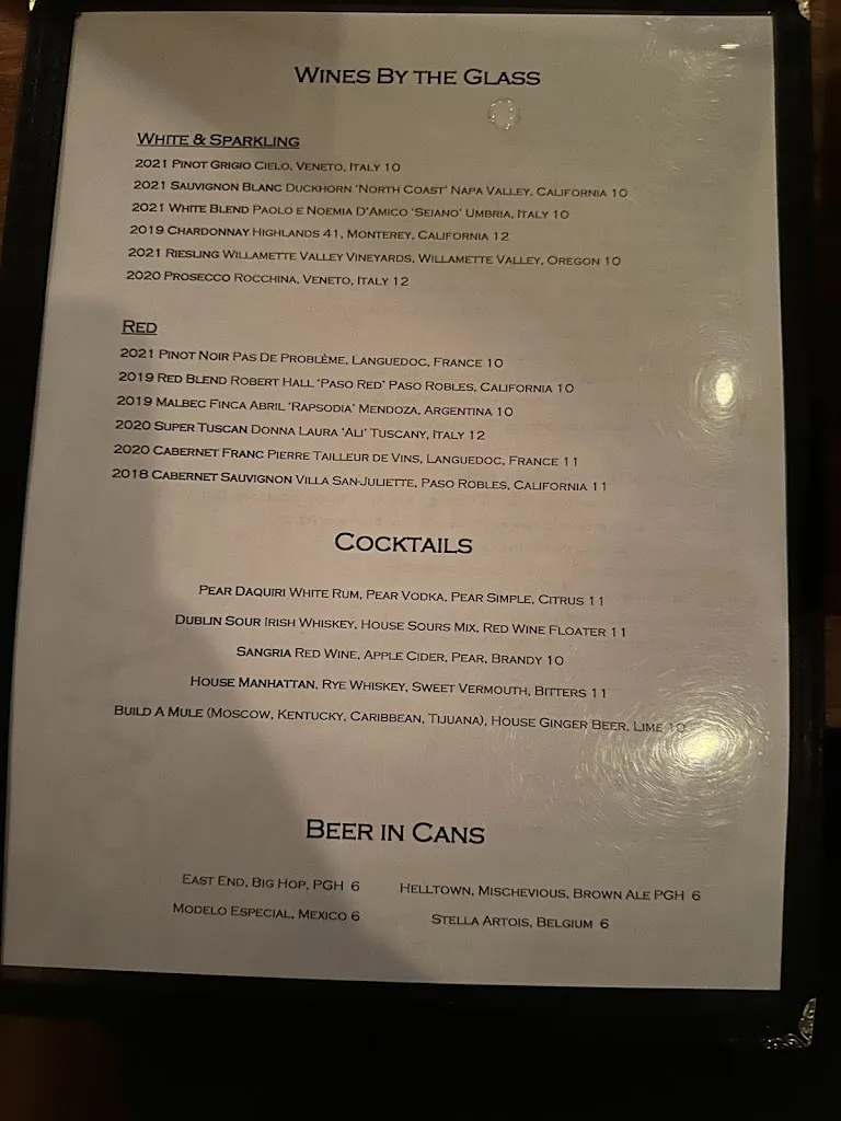 Menu_Vivo Kitchen_Sewickley, PA_image_old_2