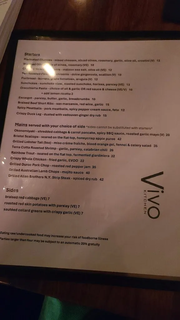 Menu_Vivo Kitchen_Sewickley, PA_image_old_3