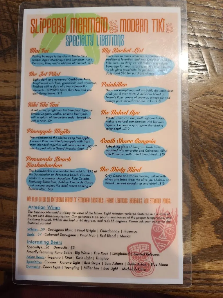 Menu_The Slippery Mermaid Sushi Bar_Sewickley, PA_image_old_3