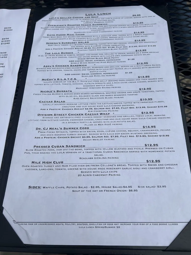 Menu_Lula_Sewickley, PA_image_old_1