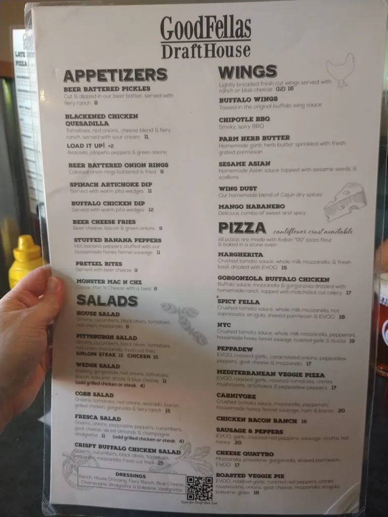 Menu_GoodFellas DraftHouse_Sewickley, PA_image_old_3