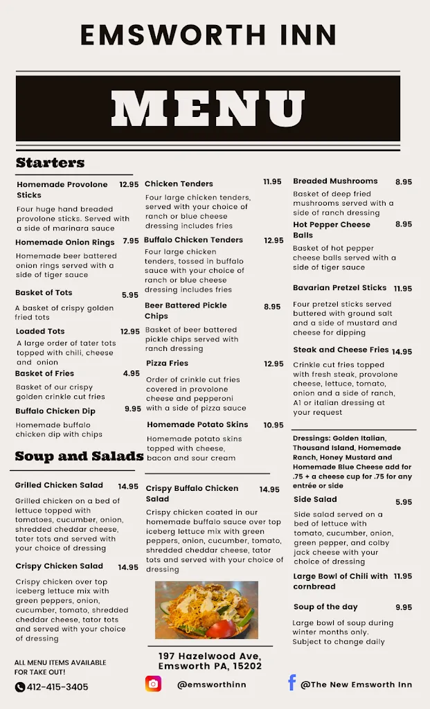 Menu_Emsworth Inn_Emsworth, PA_image_old_2