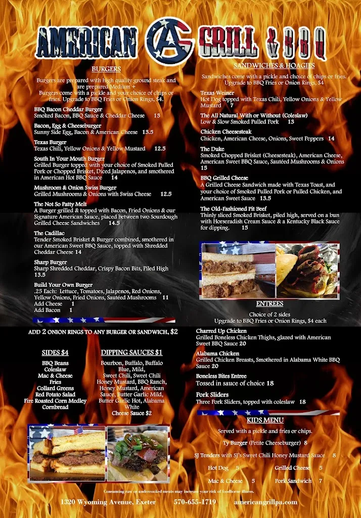 Menu_American Grill & BBQ_Exeter, PA_image_old_3