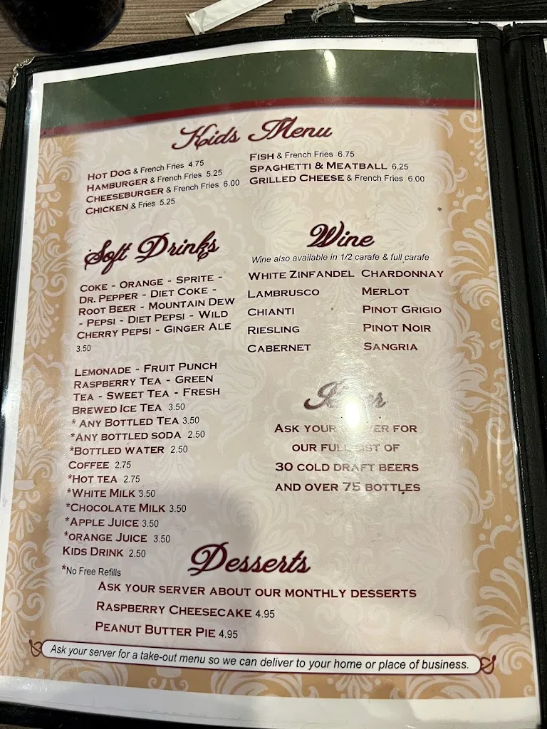 Menu_Monte Cello's Cranberry_Cranberry Twp, PA_image_old_2