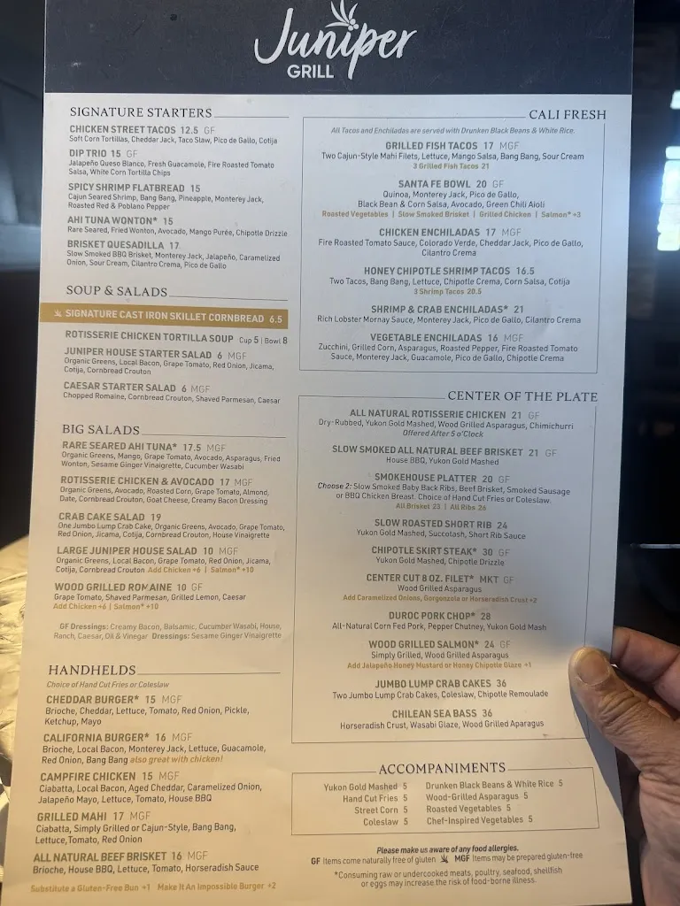 Menu_Juniper Grill - Cranberry Township_Cranberry Twp, PA_image_old_2