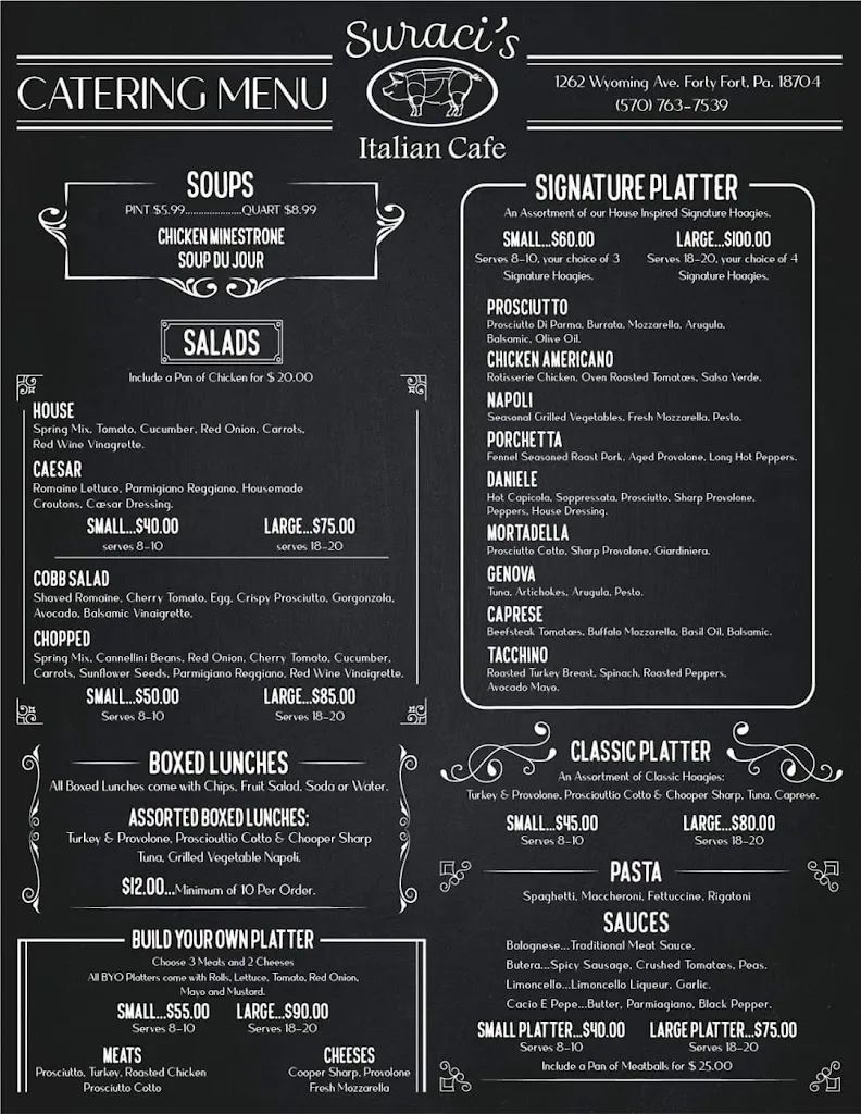 Menu_Suraci's_Forty Fort, PA_image_old_3