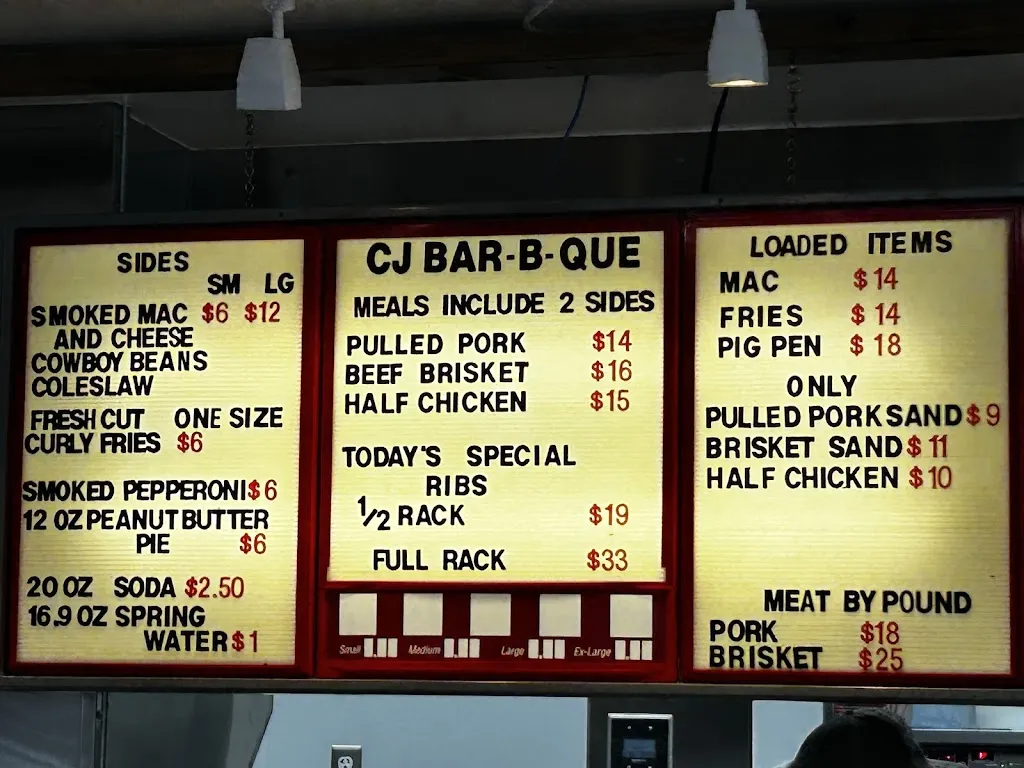 Menu_CJ Bar-B-Que and Catering_Bradford, PA_image_old_2