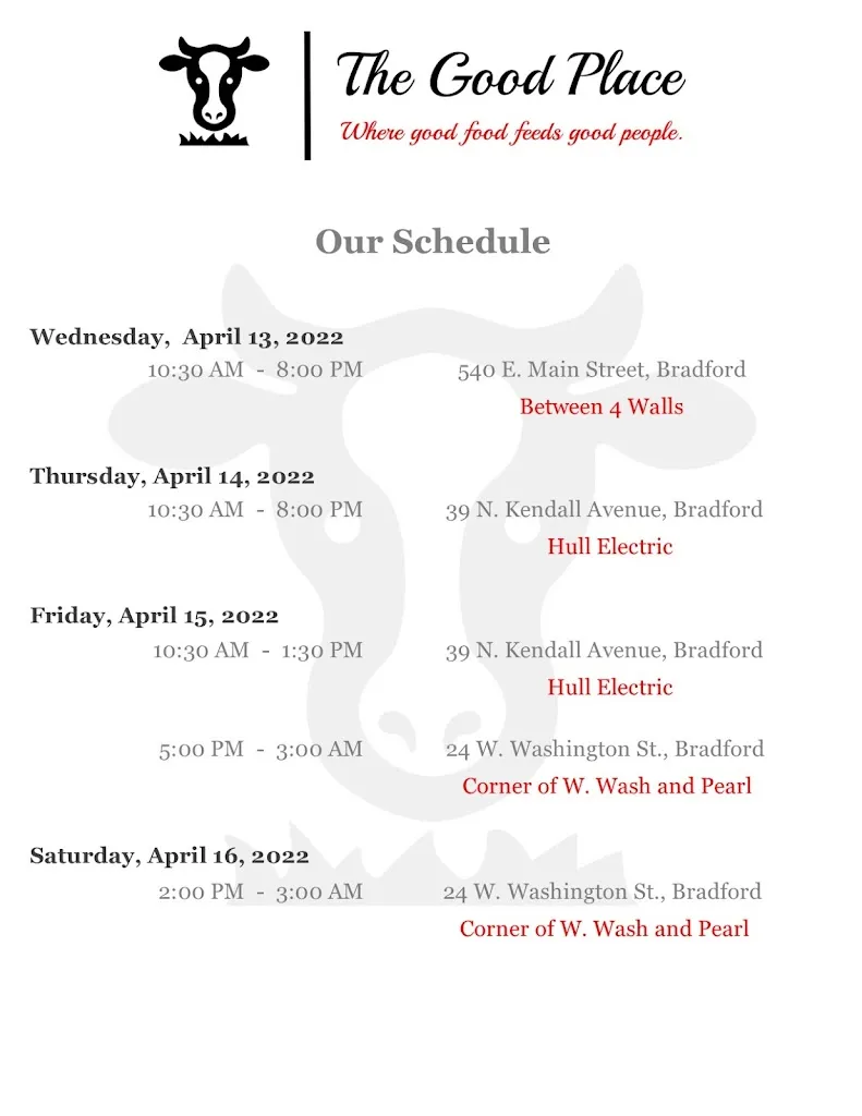 Menu_The Good Place Food Trailer_Bradford, PA_image_old_2