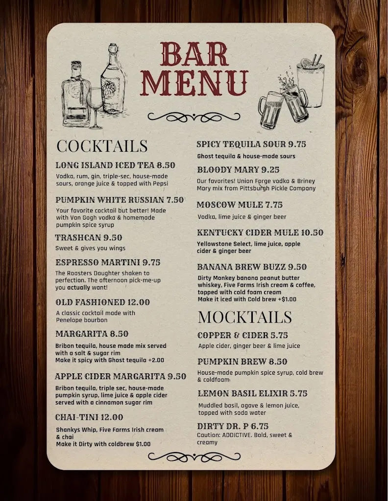 Menu_Elrama Tavern_Elrama, PA_image_old_1