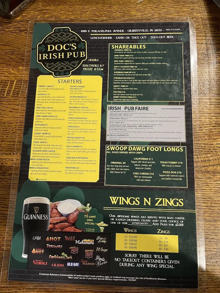 C. “Angel” F._Doc's Irish Pub_Gilbertsville, PA_review