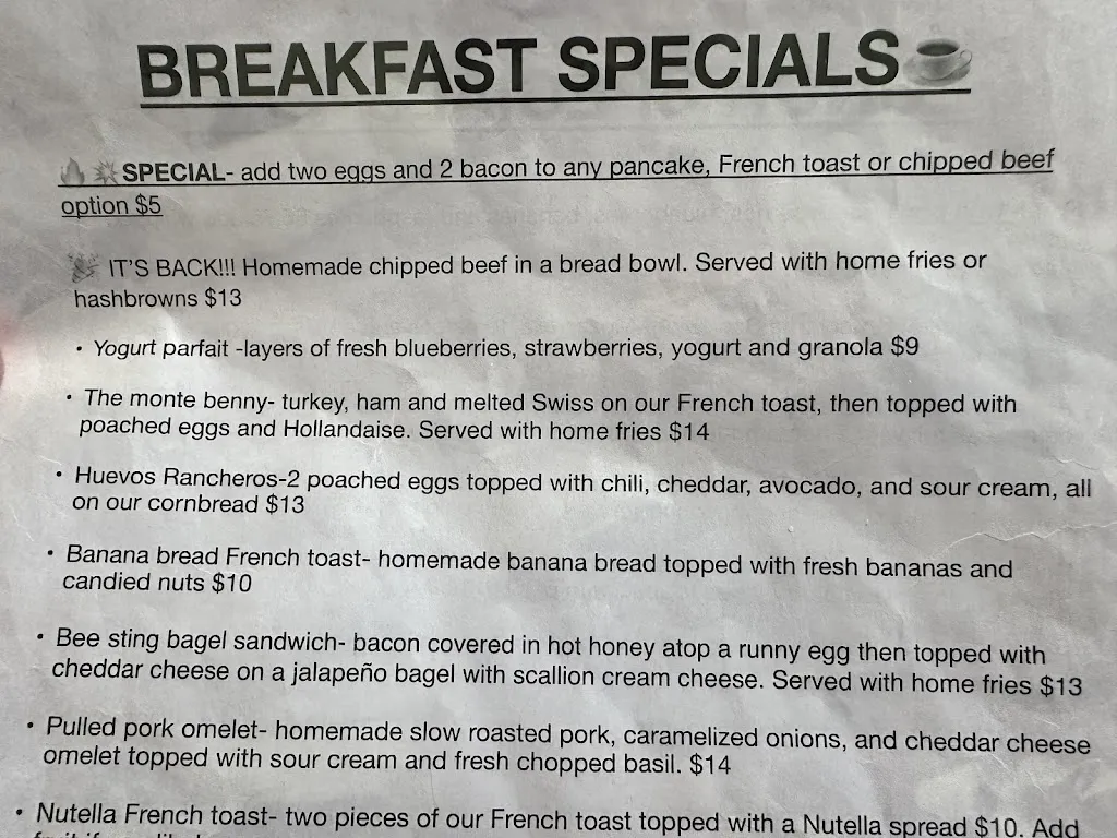 Menu_Jukebox Cafe_Boyertown, PA_image_old_1