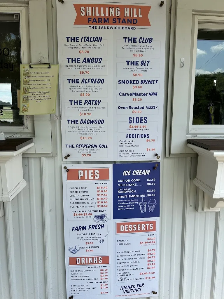 Menu_Shilling Hill Farm_Washington, PA_image_old_1