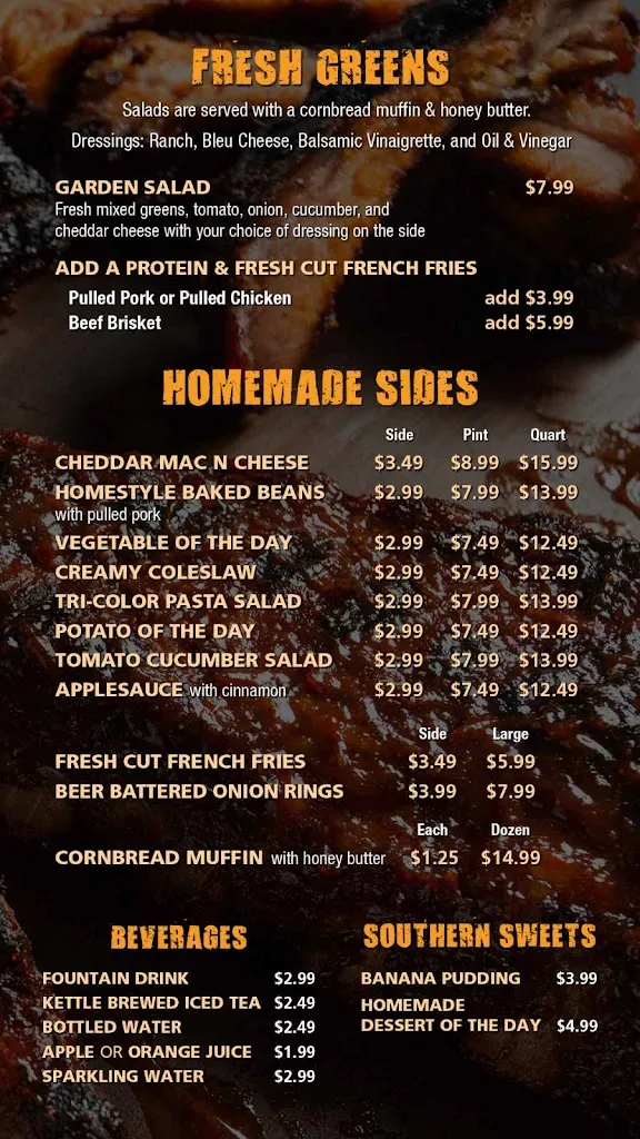 Menu_Prospectors - Mount Nittany Rib Company_State College, PA_image_old_1