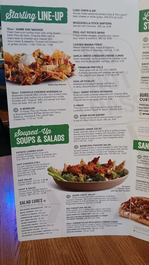 Menu_Quaker Steak & Lube_State College, PA_image_old_1