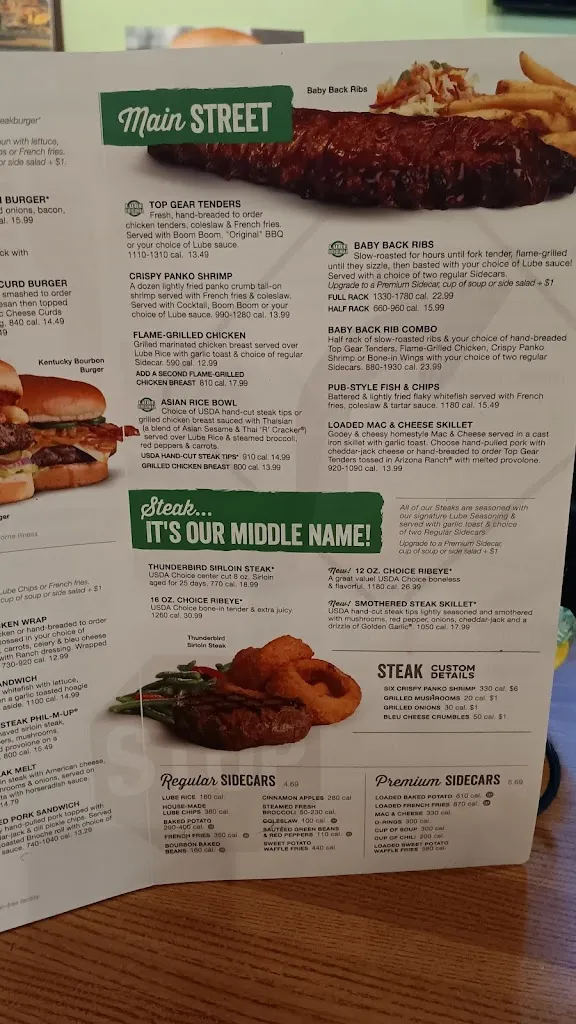 Menu_Quaker Steak & Lube_State College, PA_image_old_2