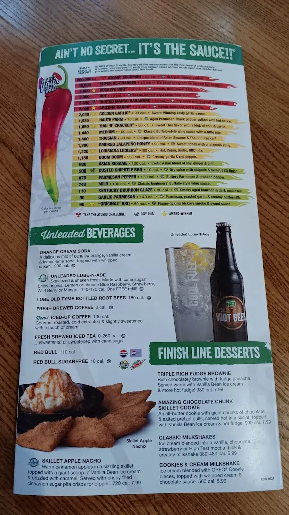Menu_Quaker Steak & Lube_State College, PA_image_old_3