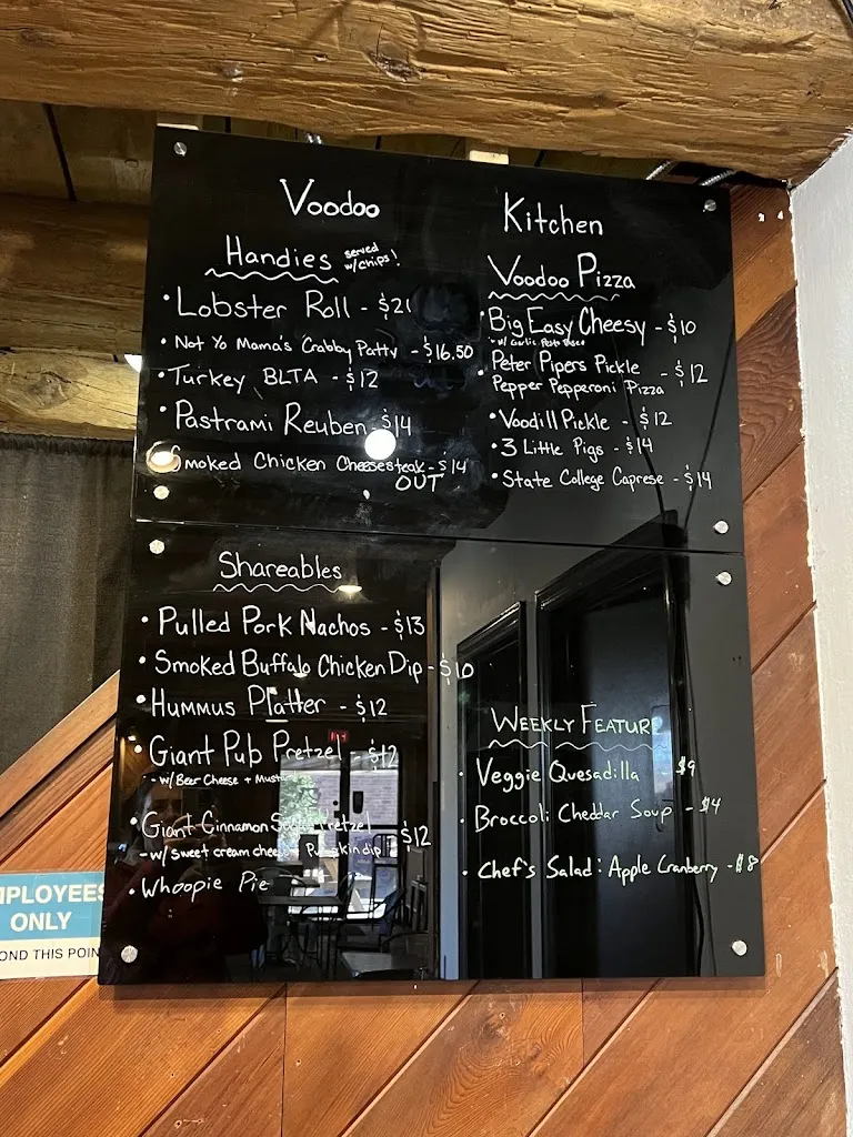 Menu_Voodoo Brewing Company - State College Pub_State College, PA_image_old_3