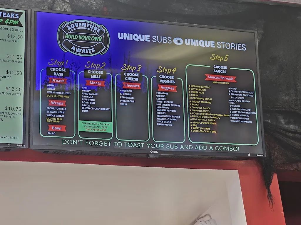 Menu_Moxmoe Pictures Famous Sandwiches_State College, PA_image_old_1