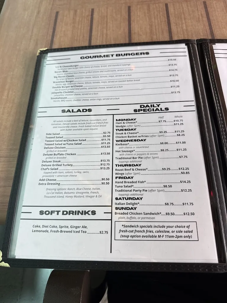 Menu_Alexions Bar & Grill_Carnegie, PA_image_old_1