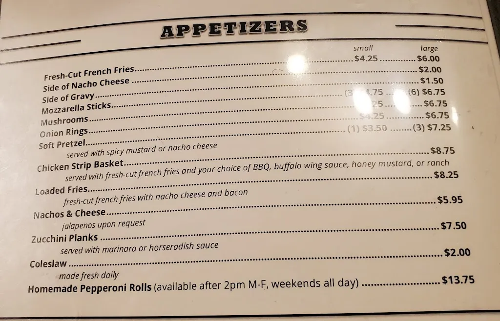 Menu_Alexions Bar & Grill_Carnegie, PA_image_old_2