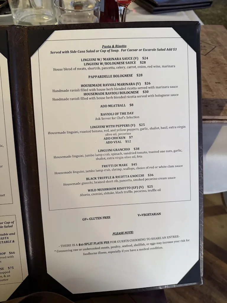 Menu_Cucina Vitale_Pittsburgh, PA_image_old_2