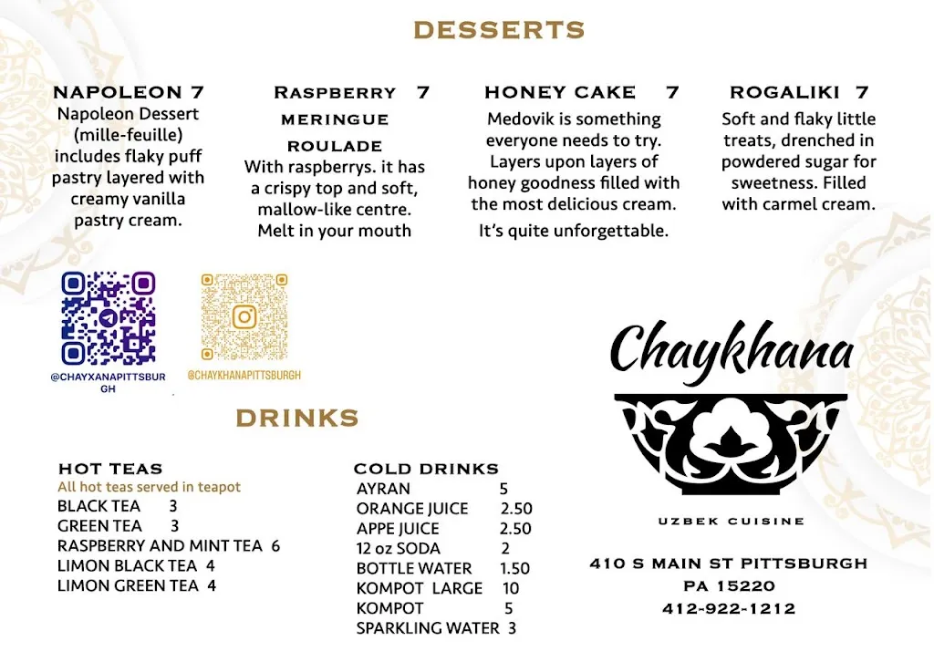 Chaykhana Pittsburgh restaurant à Pittsburgh, PA