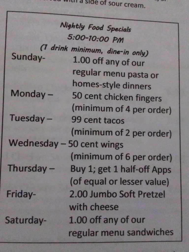 Menu_Lorenz Cafe_Pittsburgh, PA_image_old_1