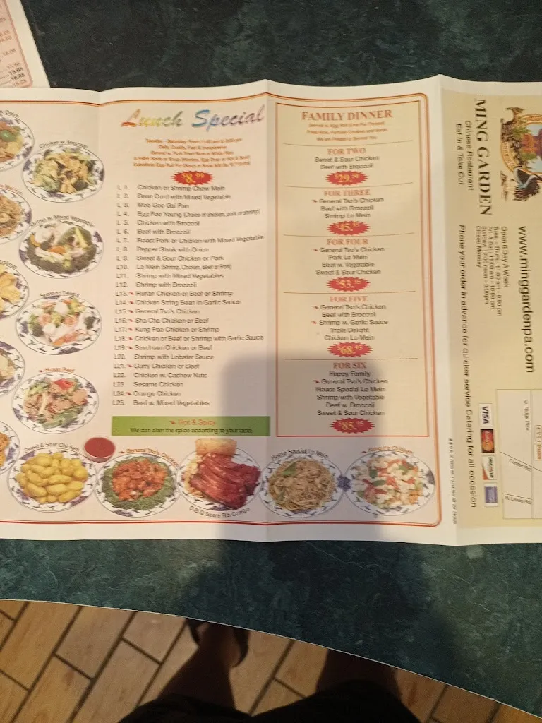 Menu_Ming Garden_Limerick, PA_image_old_1