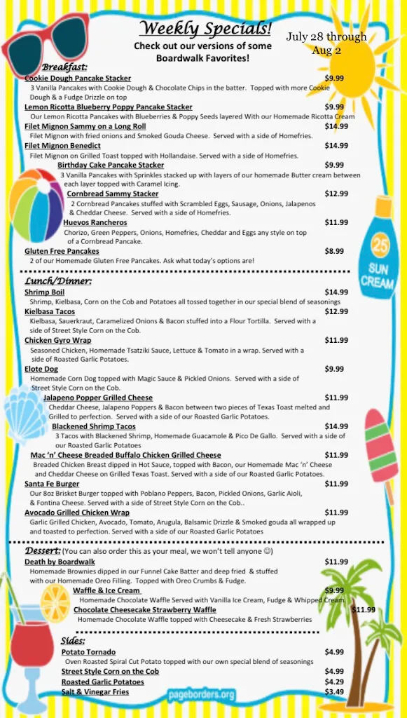 Menu_Annamarie's Place_Royersford, PA_image_old_3