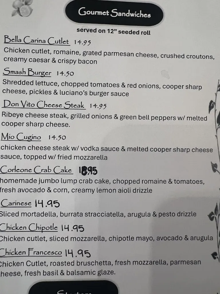 Menu_Luciano's Pizzeria & Ristorante_Royersford, PA_image_old_3