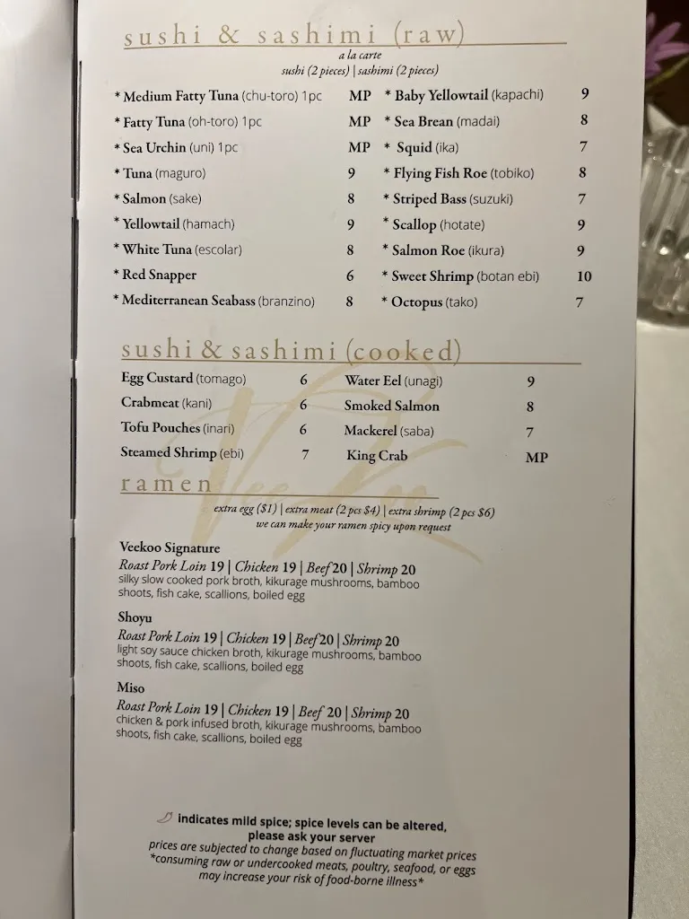 Menu_Veekoo_Royersford, PA_image_old_1