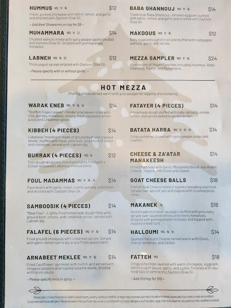 Menu_Tasty Zaytoon Lebanese Market and Restaurant_Exton, PA_image_old_1