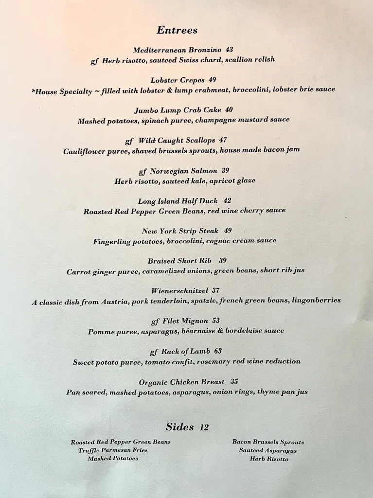Menu_Duling-Kurtz House & Country Inn_Exton, PA_image_old_1