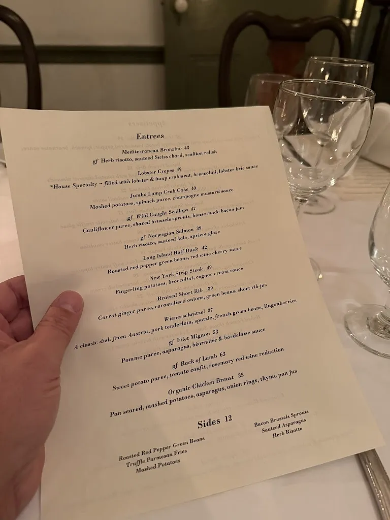 Menu_Duling-Kurtz House & Country Inn_Exton, PA_image_old_3