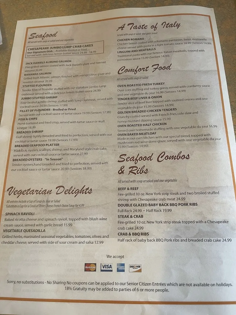 Menu_Bistro 24 American Grille_Exton, PA_image_old_1