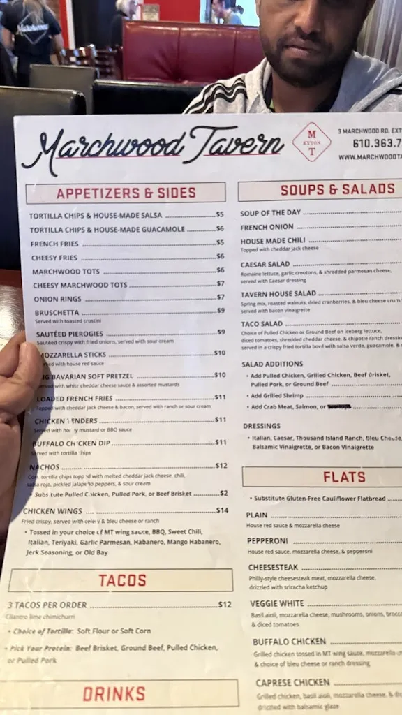 Menu_Marchwood Tavern_Exton, PA_image_old_1