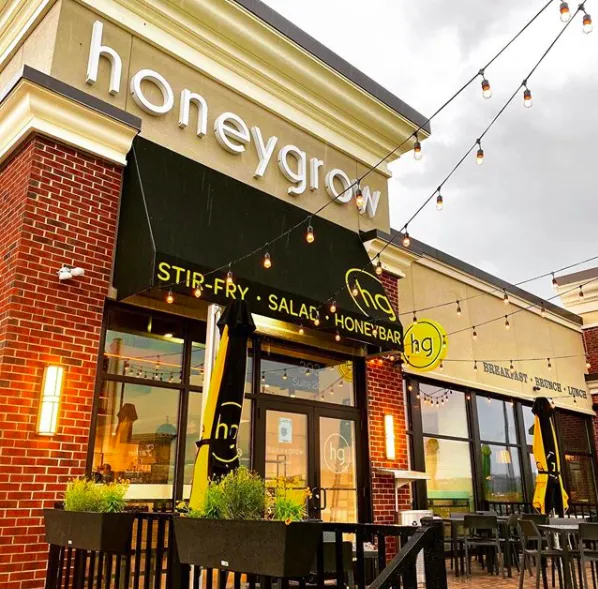 honeygrow restaurant in Exton, PA