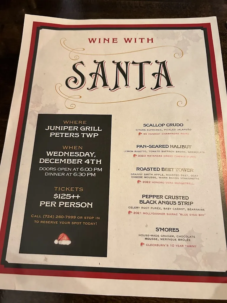 Menu_Juniper Grill - Peters Township_Peters Township, PA_image_old_2