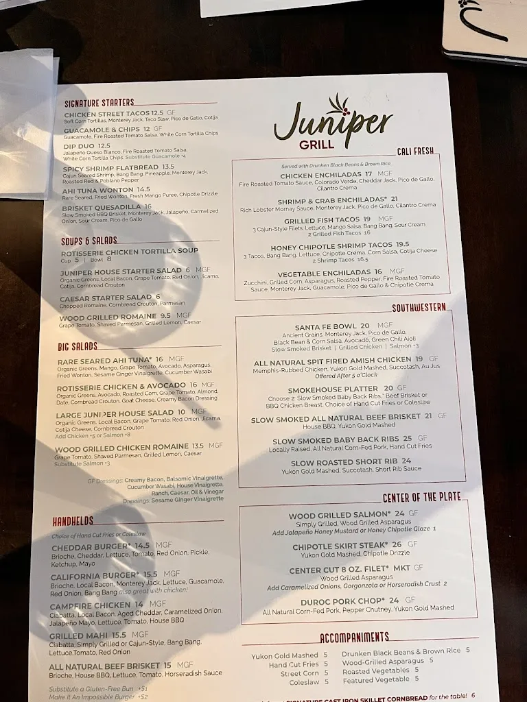 Menu_Juniper Grill - Peters Township_Peters Township, PA_image_old_3