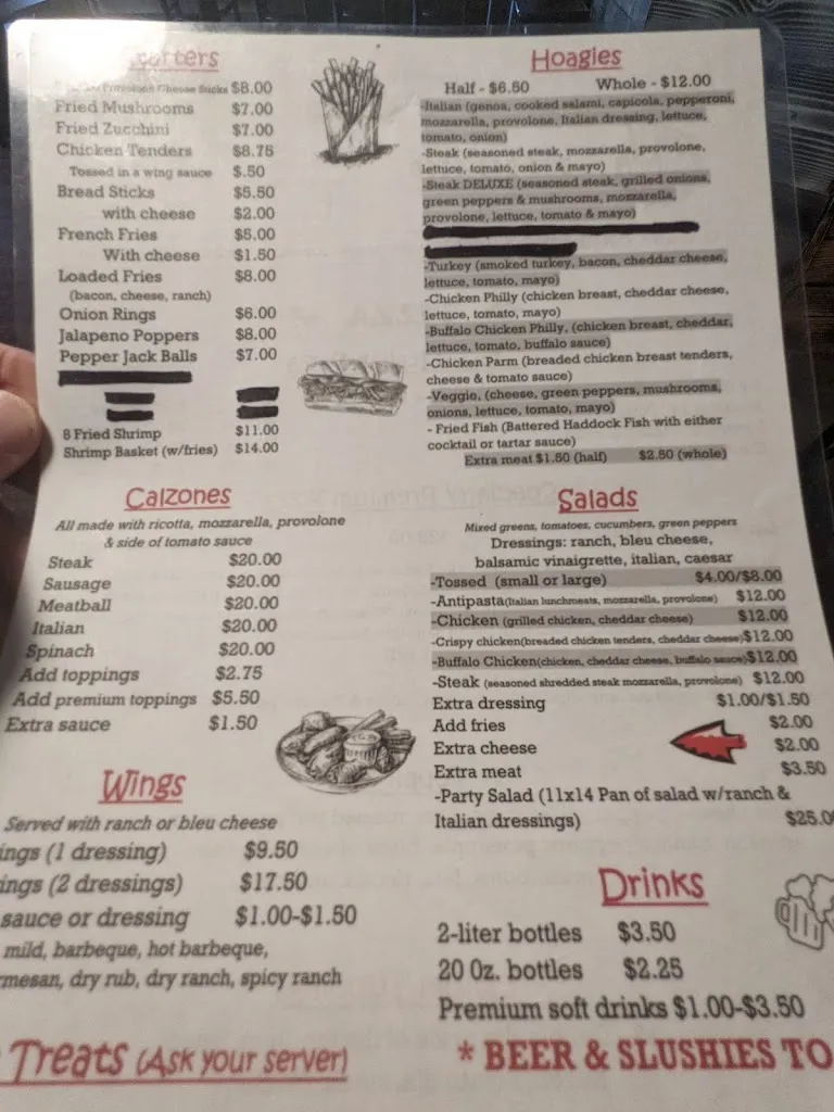 Menu_Lorenzo's Pub and Pizza_McMurray, PA_image_old_1