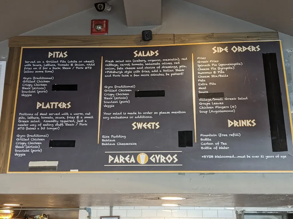 Menu_Parea Gyros_McMurray, PA_image_old_1