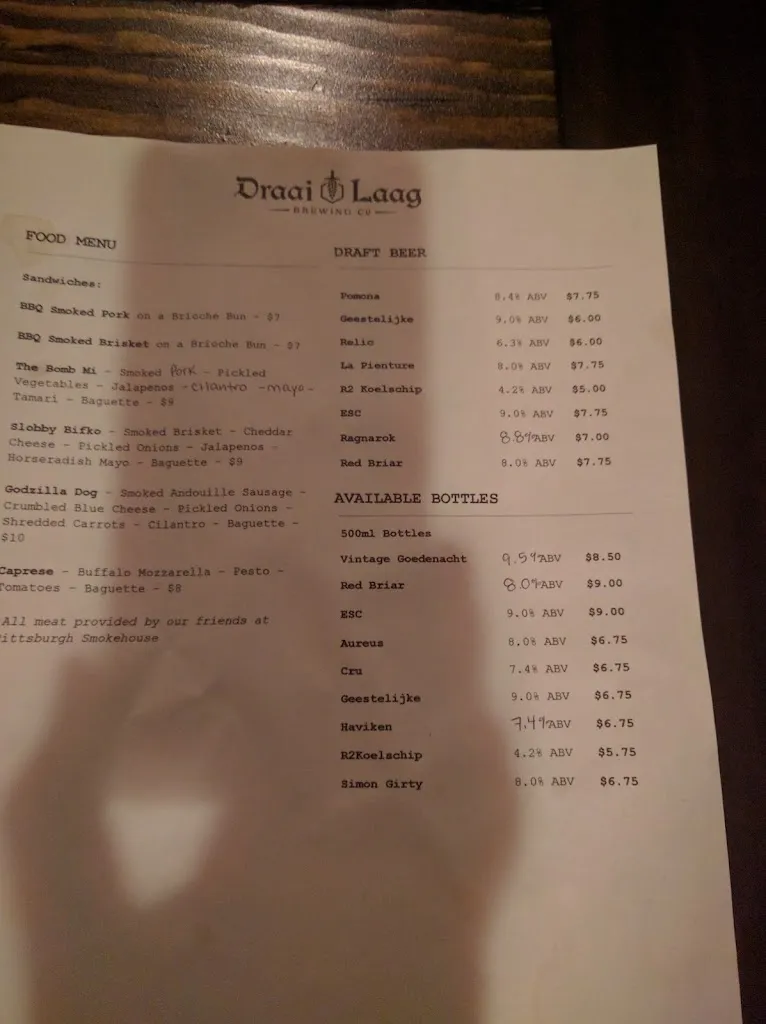 Menu_Strange Roots Experimental Ales_Millvale, PA_image_old_3