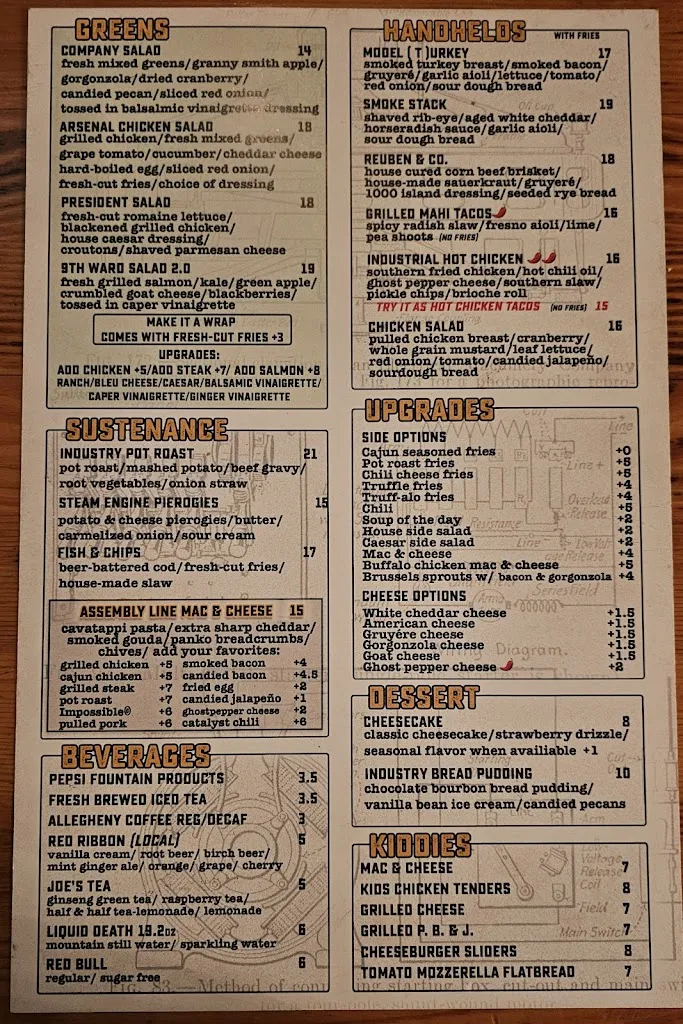 Menu_Industry Public House_Pittsburgh, PA_image_old_1
