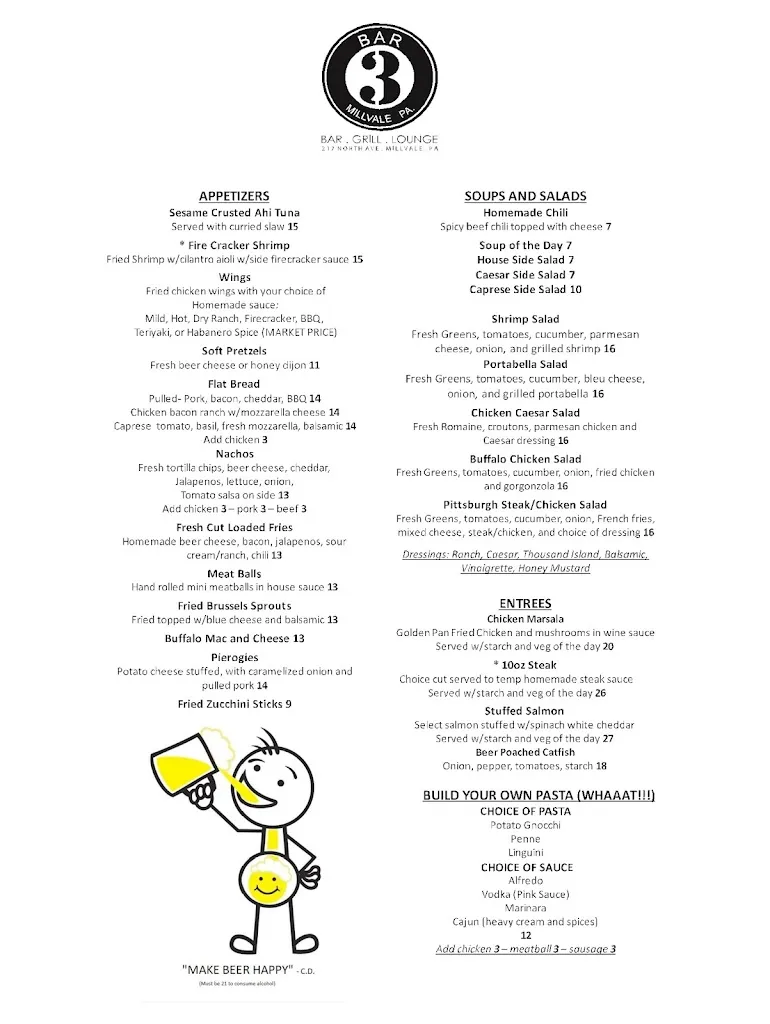 Menu_Bar 3 Millvale_Millvale, PA_image_old_2