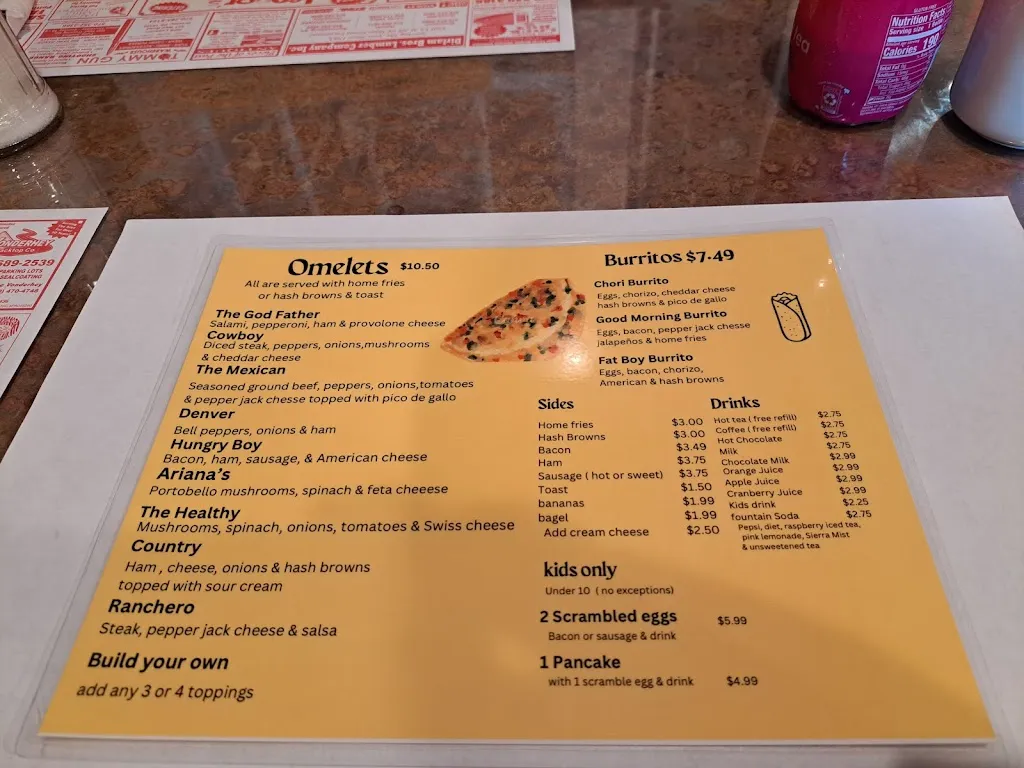Menu_Leonor’s Eatery_Moscow, PA_image_old_3