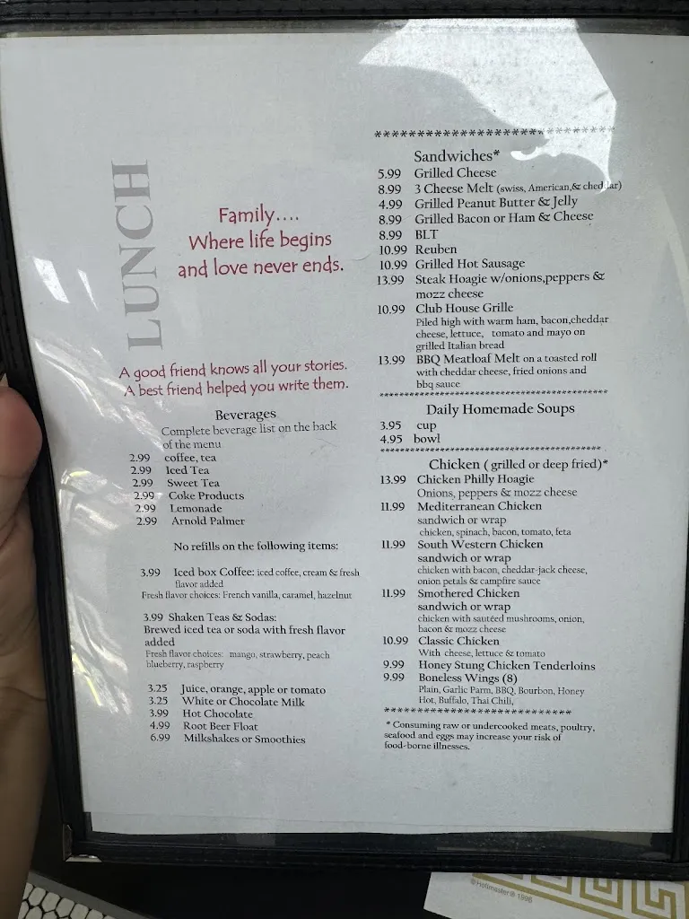 Menu_J & J's Family Restaurant & Catering_Pittsburgh, PA_image_old_1