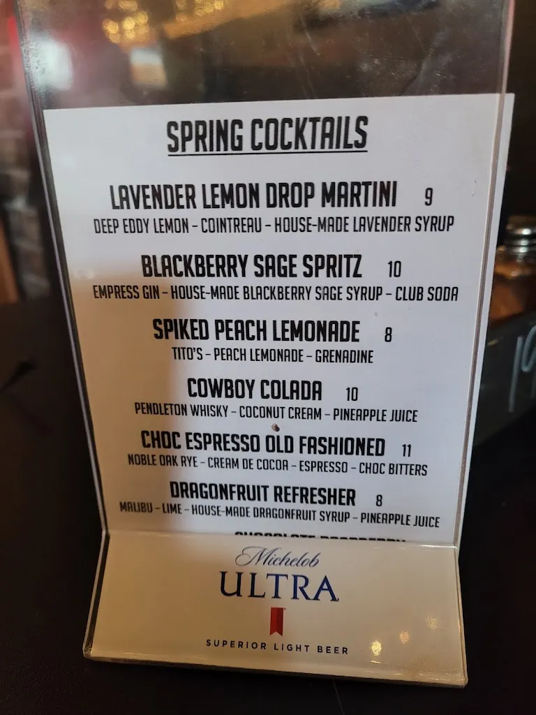 Menu_Bourbon Mill_New Oxford, PA_image_old_2