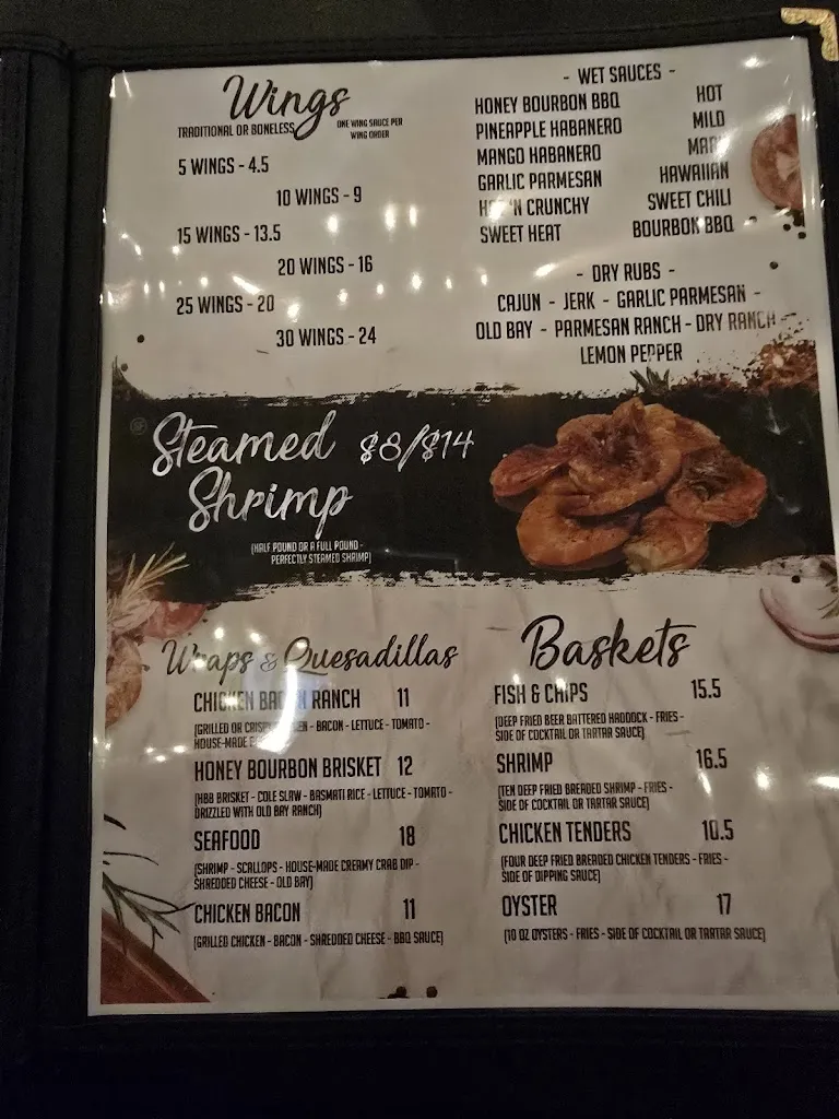 Menu_Bourbon Mill_New Oxford, PA_image_old_3