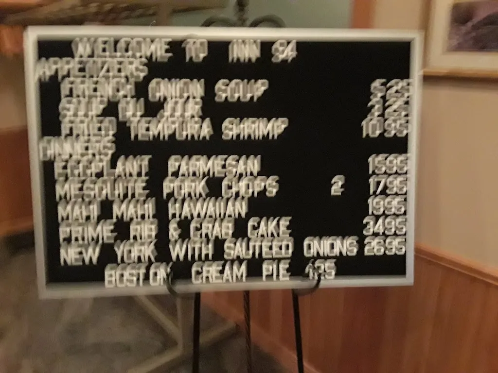 Menu_Inn 94_New Oxford, PA_image_old_3