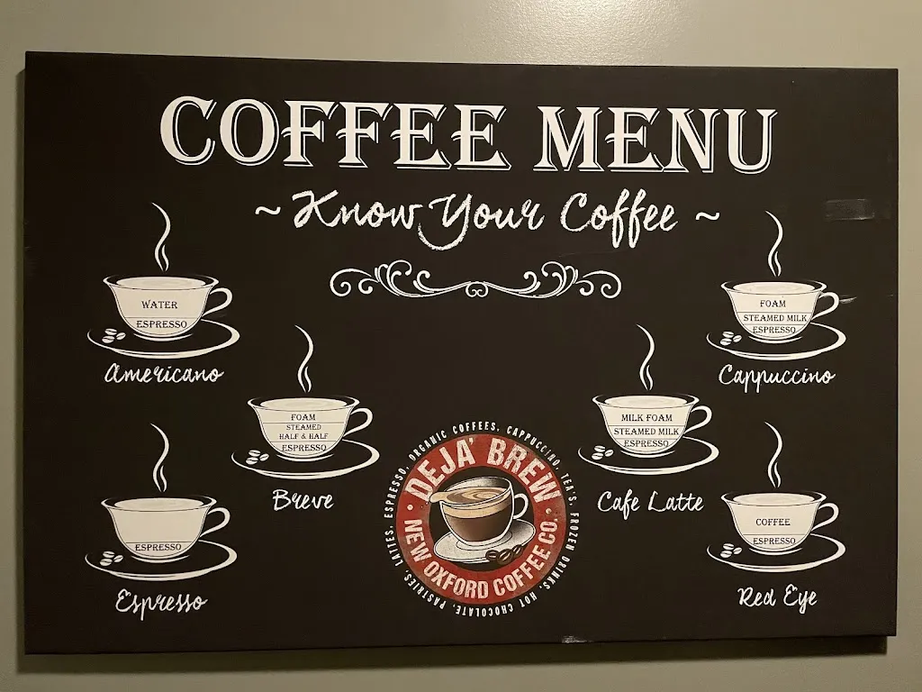 Menu_Deja Brew Coffee & Bakery_New Oxford, PA_image_old_1